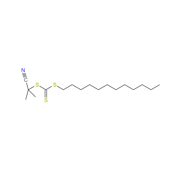 S-(2-氰基-2-丙基)-S-十二烷基三硫代羰基酯