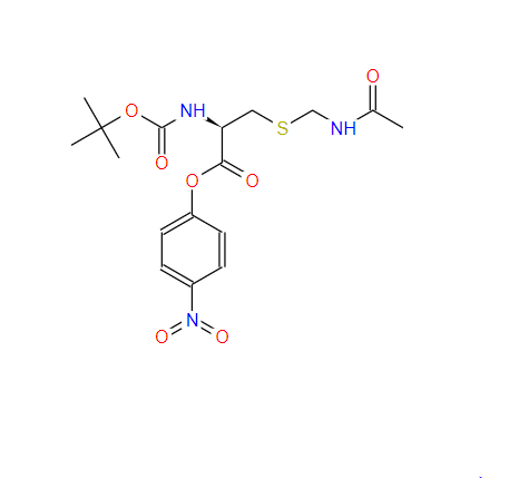 58651-76-6 N-叔丁氧羰基-S-[(乙酰氨基)甲基]-L-半胱氨酸 4-硝基苯酯