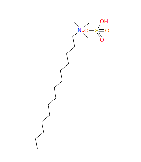 十四烷基三甲基硫酸氢铵