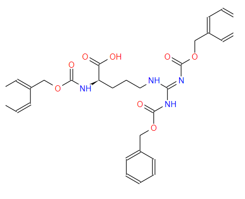 1947-42-8  (R)-2-(((苯甲氧基)羰基)氨基)-5-(((3,7-二氧代-1,9-二苯基-2,8-二氧代-4,6-二氮杂壬基-5-亚烷基)氨基)戊酸