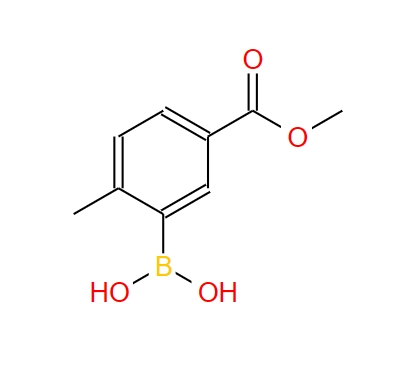 5-甲氧甲酰基-2-甲基苯硼酸 876189-18-3