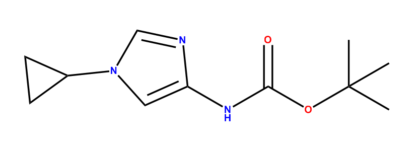 1-环丙基-1H-咪唑-4-基氨基甲酸叔丁酯