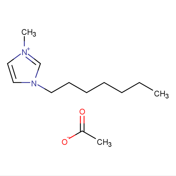 1-庚基-3-甲基咪唑醋酸盐