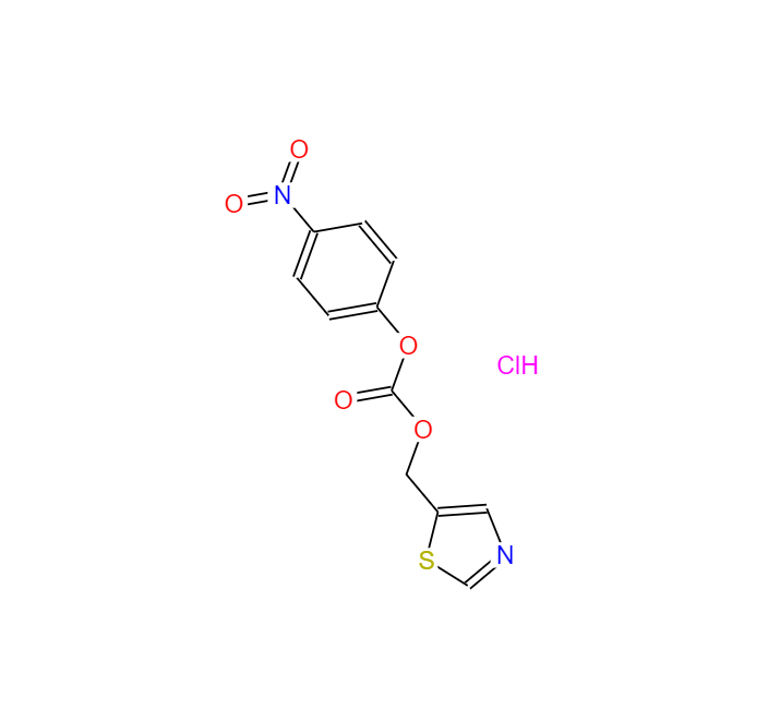 ((5-噻唑基)甲基)-(4-硝基苯基)碳酸酯盐酸盐