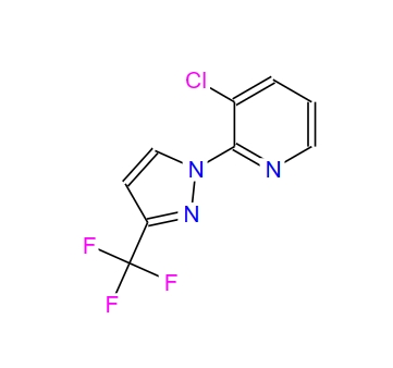 3-chloro-2-(3-(trifluoromethyl)-1H-pyrazol-1-yl)pyridine 438450-38-5