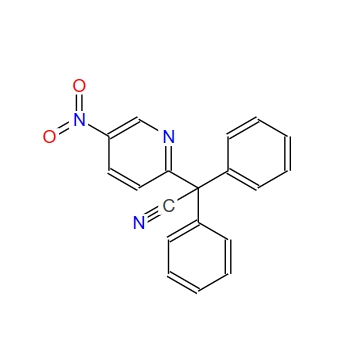 (5-nitropyridin-2-yl)diphenylacetonitrile 69584-78-7