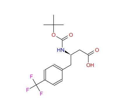 Boc-R-3-氨基-4-(4-三氟甲基苯基)-丁酸 269726-77-4