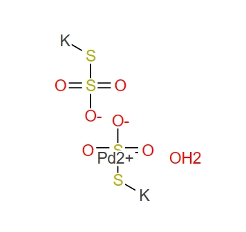 Palladium(II) potassium thiosulfate monohydrate 312624-02-5