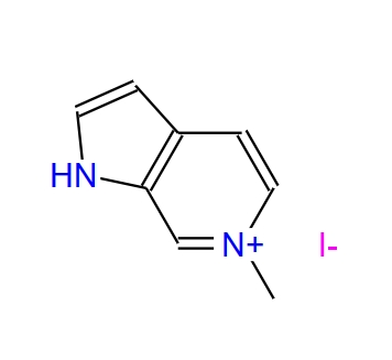 6-methyl-1H-pyrrolo[2,3-c]pyridin-6-ium iodide 1195996-55-4