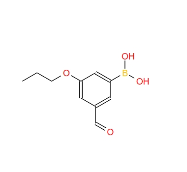 3-甲酰基-5-丙氧基苯基硼酸 871125-80-3