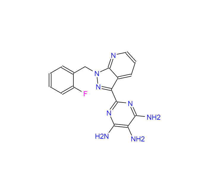 2-[1-[(2-氟苯基基)甲基]-1H-吡唑并[3