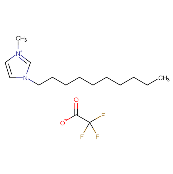 1-癸基-3-甲基咪唑三氟乙酸盐