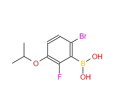 6-溴-2-氟-3-异丙氧基苯硼酸 1072951-99-5