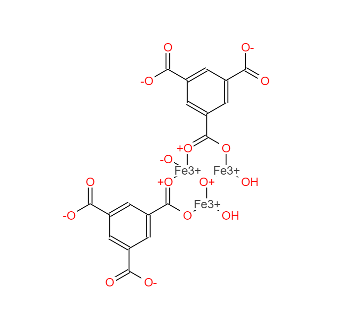 1,3,5-苯三羧酸铁(III)水合物,多孔(不含F的MIL-100(FE),KRICT：F100)[铁三聚物