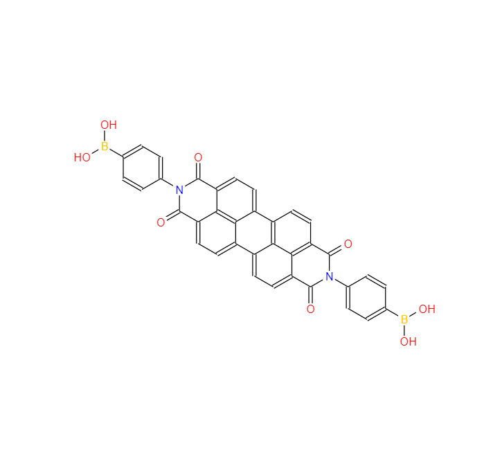 Boronicacid,B,B'-[(1,3,8,10-tetrahydro-1,3,8,10-tetraoxoanthra[2,1,9-def:6,5,10-d'e'f']diisoquinoline-2,9-diyl)di-4,1-phenylene]bis-