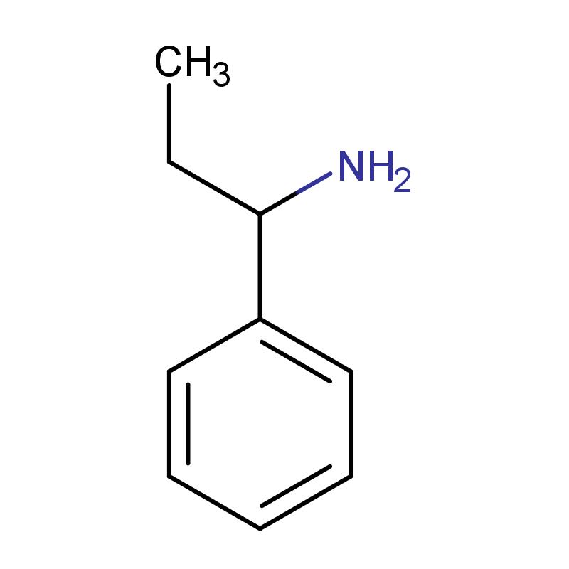3082-64-2 (R)-(+)-1-苯丙胺 结构式图片