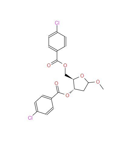 99886-53-0 1-甲基-2-脱氧-3,5-二 -O-对氯苯甲酰基-D-
