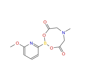 6-甲氧基吡啶-2-硼酸甲基亚氨基二乙酸酯 1227700-45-9