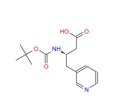 Boc-R-3-氨基-4-(3-吡啶基)丁酸 269396-65-8