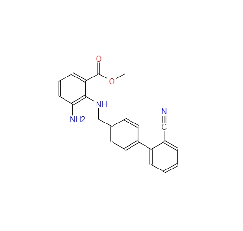 3-氨基-2-[(2-氰基联苯-4-基)甲基]氨基苯甲酸甲酯