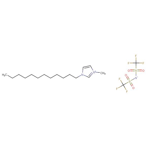 1-十二烷基-3-甲基咪唑双（三氟甲烷磺酰）亚胺盐
