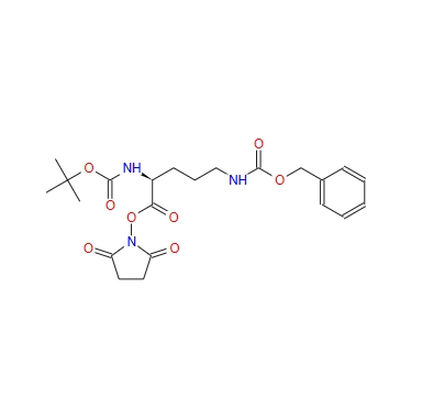 N2-[叔丁氧羰基]-N5-[苄氧羰基]-L-鸟氨酸琥珀酰亚胺基酯 57225-25-9