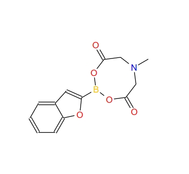 8-(苯并呋喃-2-基)-4-甲基-2,6-二氧六氢-[1,3,2]恶唑硼[2,3-b][1,3,2]恶唑硼-4-鎓-8-uide 1104637-65-1