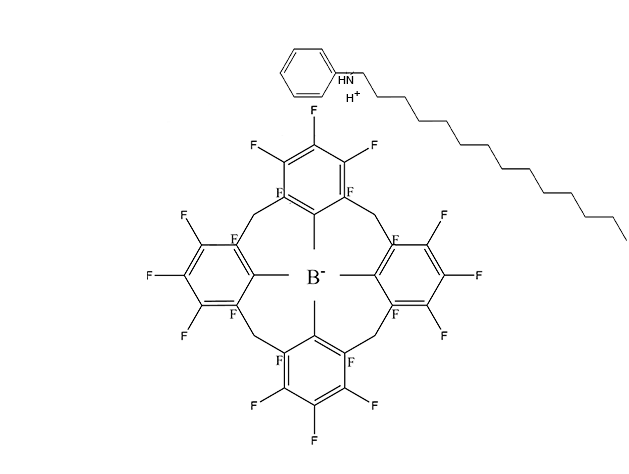 四（五氟苯基）十四烷基苯胺盐