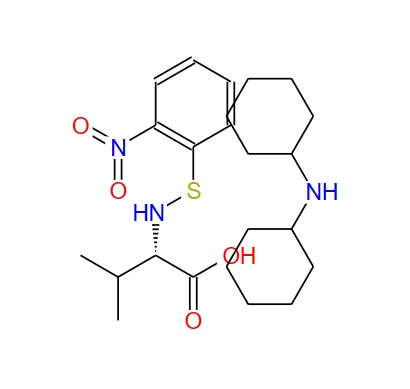 N-2-硝基苯亚磺酰基-L-缬氨酸双环己铵盐 7675-57-2