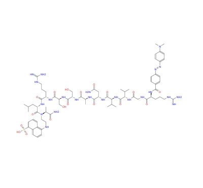 DABCYL-ARG-GLY-VAL-VAL-ASN-ALA-SER-SER-ARG-LEU-ALA-EDANS 163265-38-1