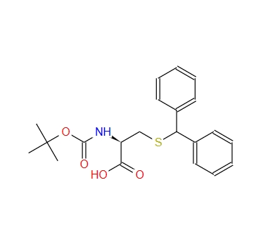 Boc-S-(二苯基甲基)-L-半胱氨酸 21947-97-7