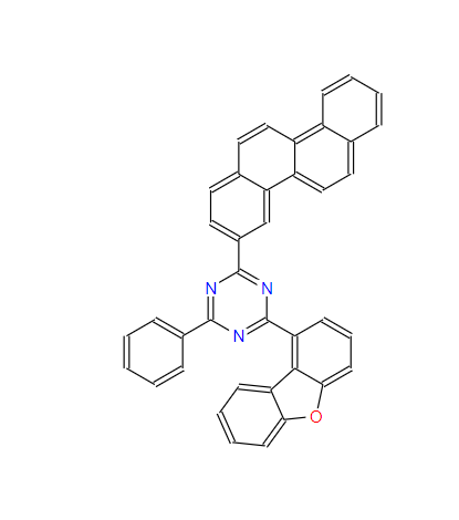     2681302-97-4 2-(屈-3-基)-4-(二苯并[b,d]呋喃-1-基)-6-苯基-1,3,5-三嗪