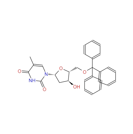 5'-O-三苯甲基胸苷 7791-71-1