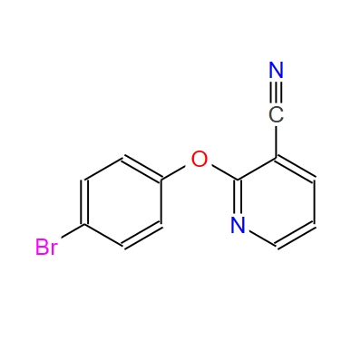 2-(4-bromophenoxy)nicotinonitrile 82523-99-7