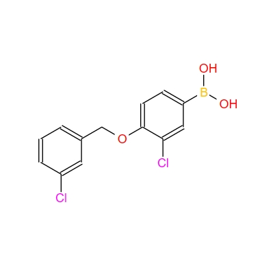 3-氯-4-(3′-氯苄氧基)苯基硼酸 849062-26-6