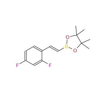 反式-2-（2,4-二氟苯基）乙烯基硼酸频那醇酯 736987-78-3