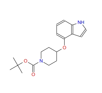 1,1-dimethylethyl 4-(1H-indol-4-yloxy)-1-piperidinecarboxylate 1001397-69-8