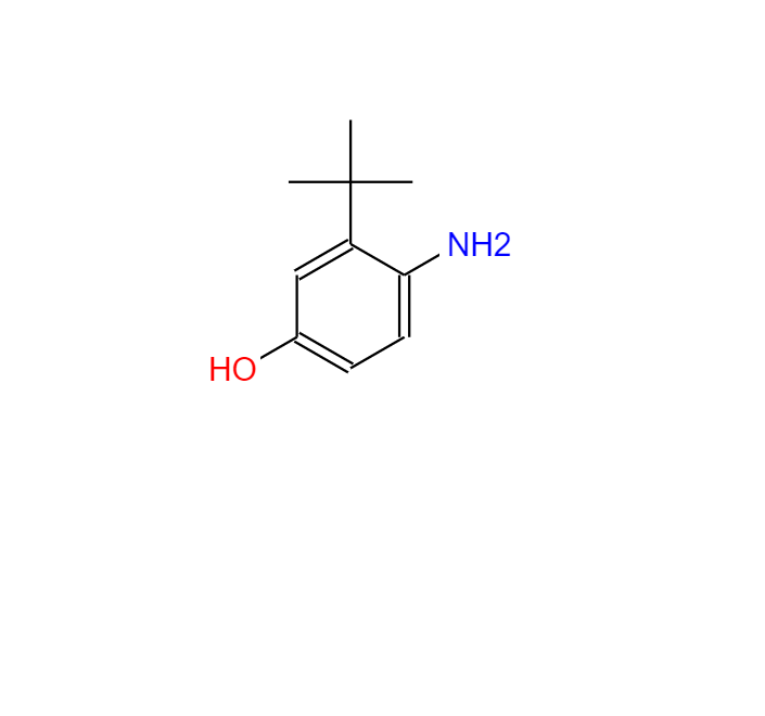 4-氨基-3-(叔丁基)苯酚