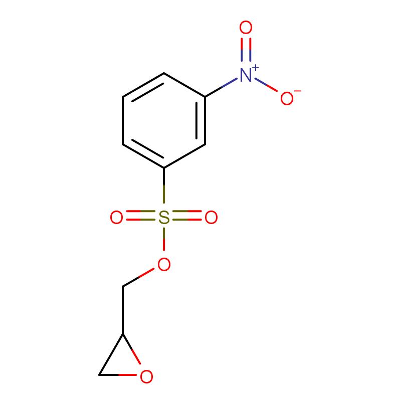 115314-17-5 (R)-(+)-间硝基苯磺酸缩水甘油酯 结构式图片