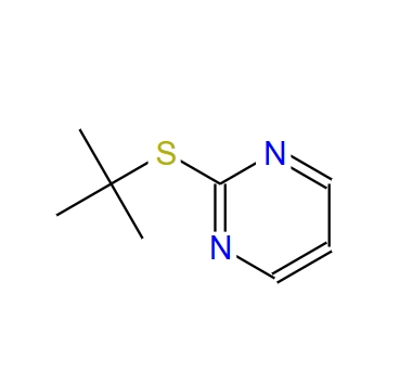 2-tert-butylthiopyrimidine 84358-82-7