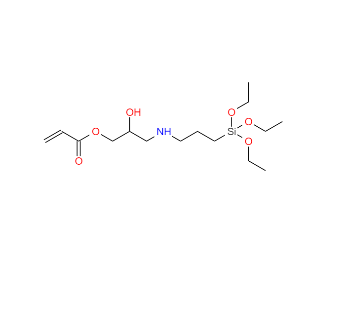 N-(3-丙烯酰氧基-2-羟丙基)-3-氨丙基三乙氧基硅烷