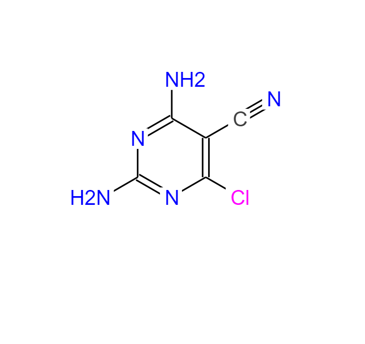 2,4-二氨基-6-氯-5-氰基嘧啶