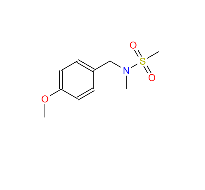 N-(4-甲氧基苯基)-N-甲基甲磺酰胺