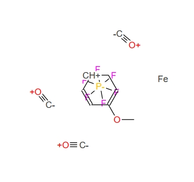 六氟磷酸三羰基(2-甲氧基环己二烯鎓)铁 51508-59-9