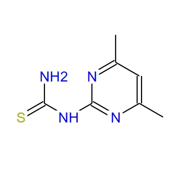 1-(4,6-二甲基嘧啶-2-基)硫脲 88067-09-8