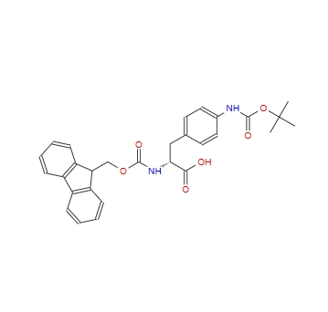 Fmoc-D-4-(叔丁氧羰基氨基)-苯丙氨酸 214750-77-3