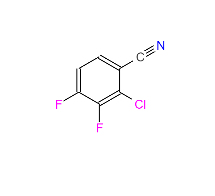 2-氯-3,4-二氟苯腈