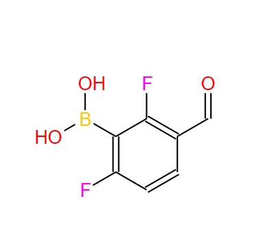 2,6-二氟-3-甲酰基苯基硼酸 849062-09-5