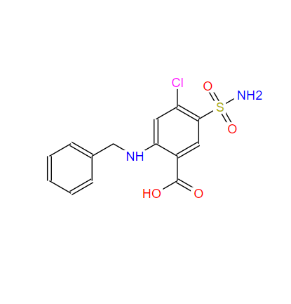 2114-68-3 N-苯甲基-4-氯-5-氨磺酰邻氨基苯甲酸