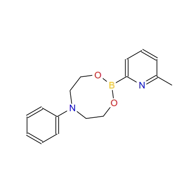 6-甲基吡啶-2-硼酸 N-苯基二乙醇胺酯 872054-57-4